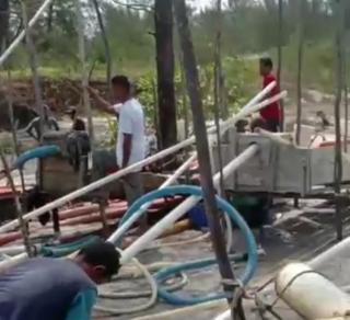 Penanaman Mangrove Kapolda Bangka Belitung Dihajar  Penambangan Timah Ilegal