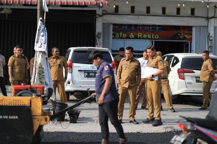 Perbaikan Infrastuktur Jalan Terus Digesa Pemko Pekanbaru