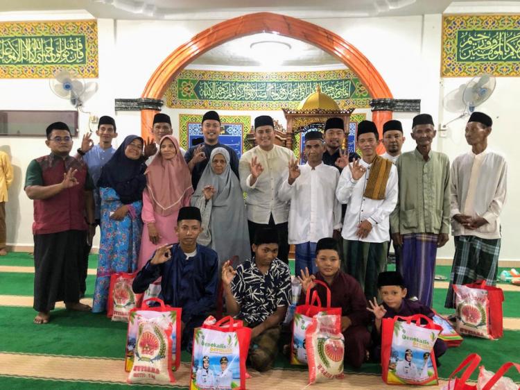 Silaturahmi ke Masjid dan Musllola di Penjuru Desa, Camat Bantan Gelar Safari Ramadhan