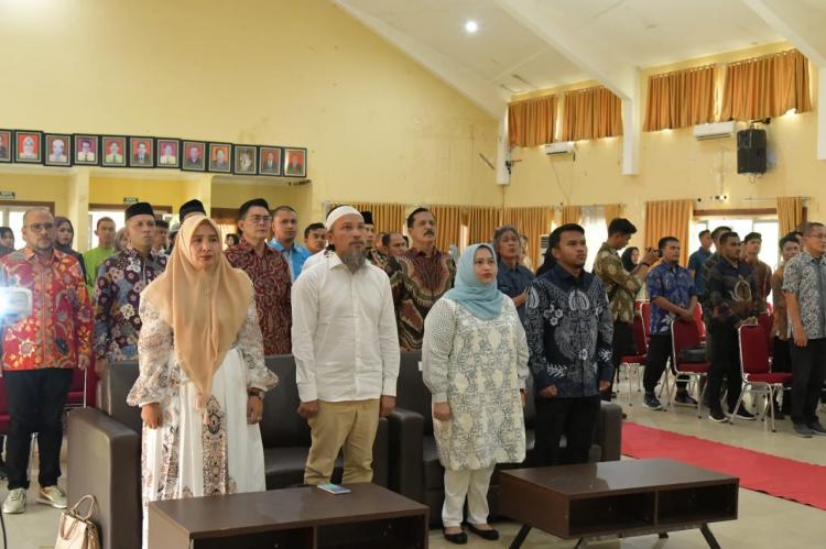 Pelantikan IKA Sosiologi Fisip UNRI, Bupati Bengkalis Kasmarni Ajak Kuatkan Kolaborasi