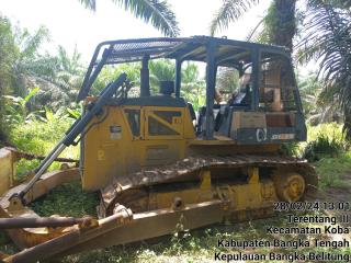3  Alat Berat Bos Aon Lolos dari Mata Tim Kejaksaan, Saat Ini Disembunyikan  di Kebun Sawit