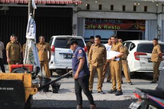 Perbaikan Infrastuktur Jalan Terus Digesa Pemko Pekanbaru