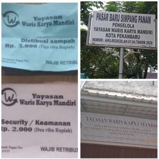 Pedagang Minta Polda Riau Menangkap Pelaku Pungli Berkedok Yayasan di Pasar Baru Panam