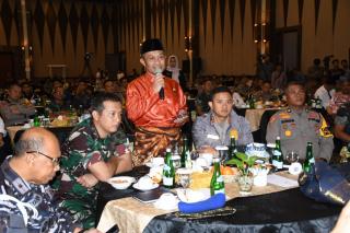 Bupati Bengkalis Ikuti Rapim TNI Polri Provinsi Riau 2024