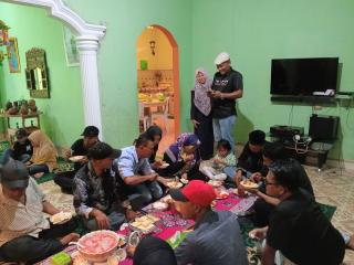 Pererat Silaturahmi, Puluhan Jurnalis dan LSM Pulau Bengkalis Gelar Halal Bihalal