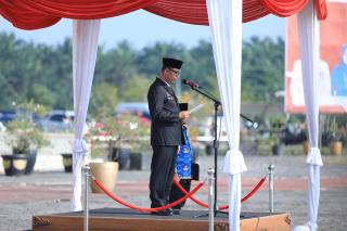 Pemko Pekanbaru Gelar Upacara Peringatan Hari Otonomi Daerah ke-28
