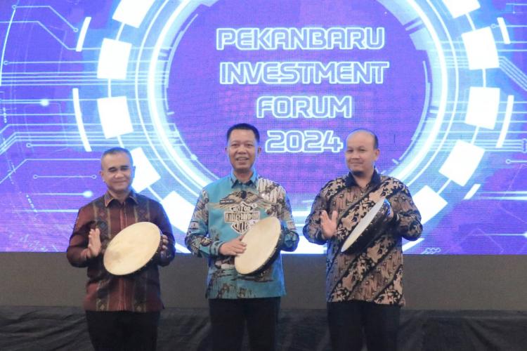 Buka Investment Forum Wilayah I Apeksi, Sekdako Pekanbaru; Tugas Pemerintah Daerah Menjaga Iklim Usaha Dengan Baik