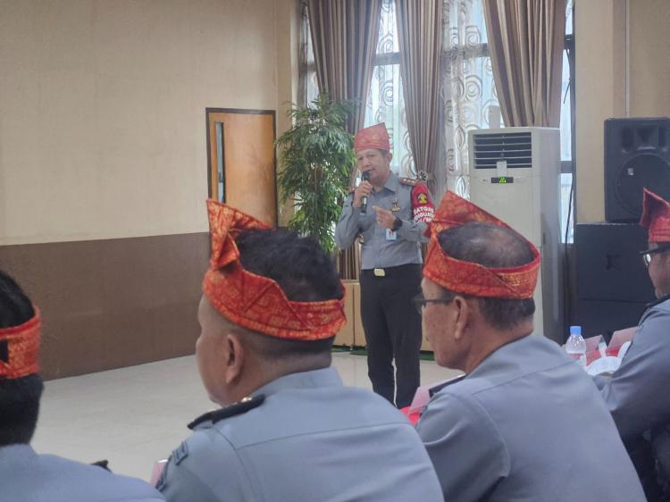 Ikut Desk Evaluasi Oleh Tim Penilaian Internal, Lapas Bengkalis Paparkan dalam Perubahan dan Membangun WBK