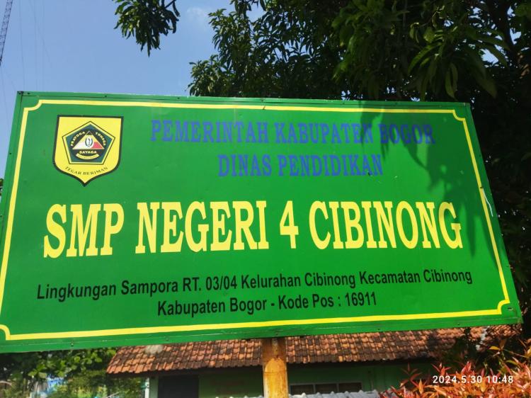 LSM BAKORNAS Soroti Indikasi Pungli oleh SMPN 4 Cibinong, PPDB Belum Mulai Sudah ada Pungutan Kolektif