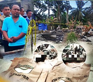 Ditinggal ke Rumah Sakit, Dua Anak Wartawan Hangus Terbakar 