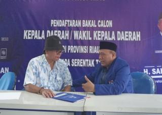 Keren Jendral Kelahiran Bengkalis, Pertama Kali Daftar ke PAN Balon Gubri Edy Natar