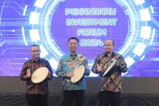 Buka Investment Forum Wilayah I Apeksi, Sekdako Pekanbaru; Tugas Pemerintah Daerah Menjaga Iklim Usaha Dengan Baik