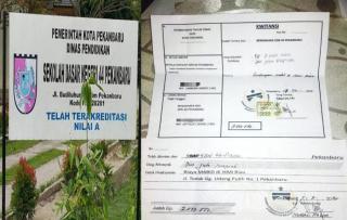 Benarkah, Adanya Dugaan Penyalahgunaan Dana Bos di SD Negeri 44 Pekanbaru?