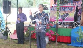 Bupati Kasmarni Apresiasi Pesta Pembangunan Gedung SMIRNA HKBP Resort Pardomuan