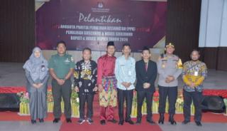 Pelantikan Anggota PPK se-Kabupaten Bengkalis Dihadiri Bupati Kasmarni