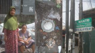 Emak - Emak Jalan Mantri Medan Maimun Kesal, Air PDAM Tirtanadi Satu Minggu Lebih Mati Total