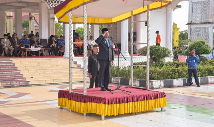 Upacara Harlah Pancasila 1 Juni 2024 di Kabupaten Rohil