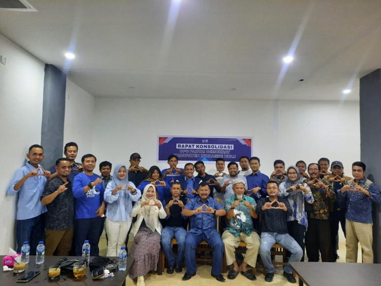 Rapat Konsolidasi DPC Partai Demokrat Inhu, Sepakat Usung Adila Ansori Calon Bupati