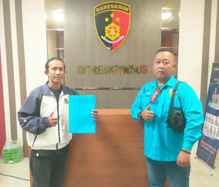 DPD KNPI Provinsi Riau Laporkan Oknum Pejabat Pemko Pekanbaru di Ditreskrimsus Polda Riau