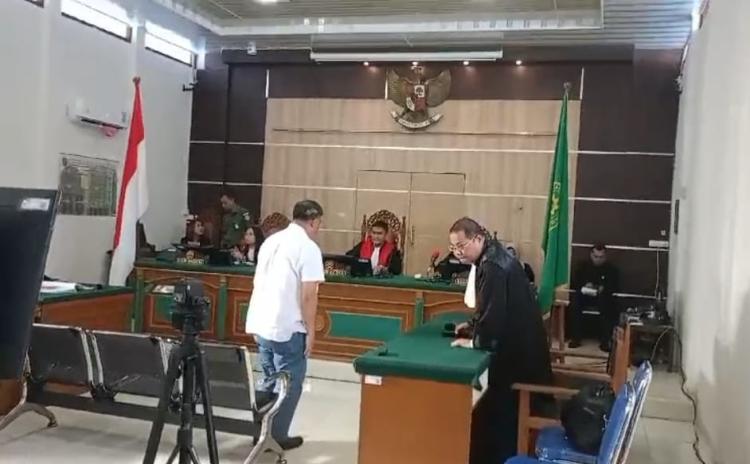 Cukong Kasus Perambah Hutan di Desa Lubuk Gaung Divonis 3 Tahun 6 Bulan Dendam 1 M