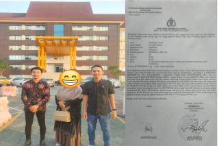 Didampingi Kuasa Hukum, NA Secara Resmi Laporkan Dugaan Penipuan di Mapolda Riau