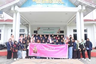 BEM Politeknik Negeri Bengkalis Gelar Seminar Ruang Ekspresi Perempuan 