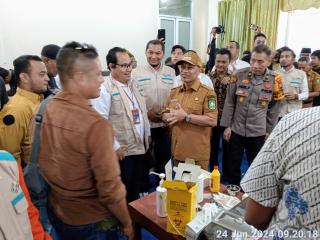 Khitanan Massal Gratis FW-RPG dan YBM PT PLN, Ahmad Riduan; Terima Kasih Pemkab Bengkalis Mensupport Kegiatan Ini