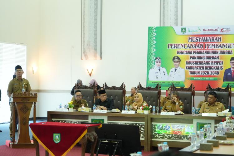Wakil Ketua DPRD Bengkalis Sofyan Hadiri Musrenbang RPJDP 2024-2025