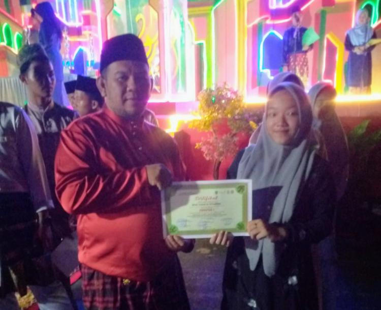 "Alhamdulilah" Pelaksanaan Berjalan Lancar dan Sukses, Pj Kades Resmi Tutup MTQ ke VXII Tingkat Desa Senggoro 