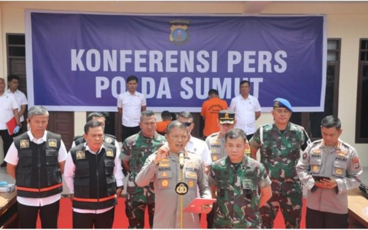 Poldasu Tangkap Dua Pelaku Pembakaran Rumah Wartawan di Karo, Motifnya Masih Didalami