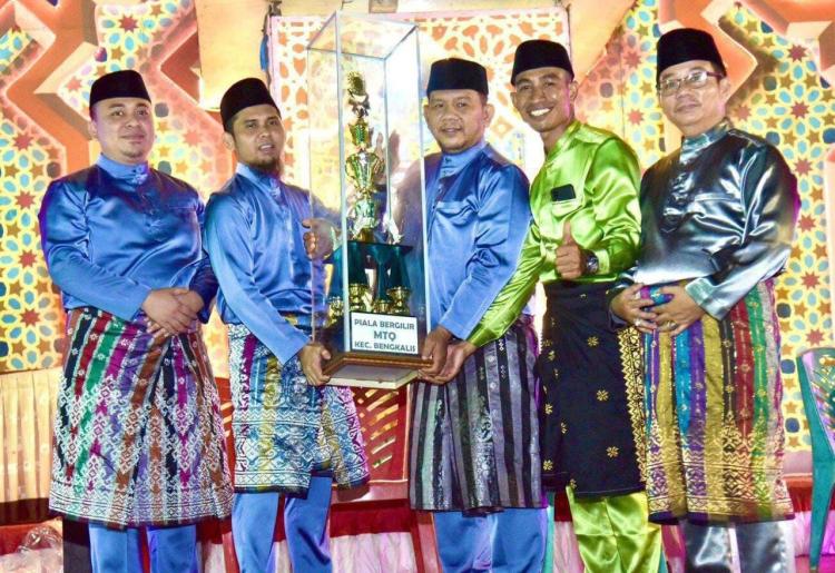 MTQ Tingkat Kecamatan Bengkalis Resmi di Tutup, Desa Senggoro Kembali Raih Juara Umum