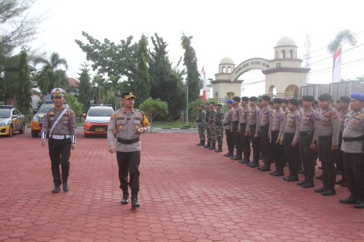 Tingkatkan Ketaatan Masyarakat Berlalu Lintas, Polres Bengkalis Lakukan Operasi Patuh 2024