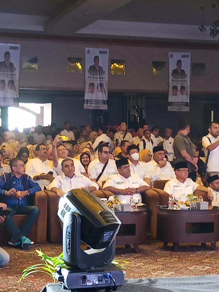 Deklarasi H Muhammad Nasir dan H Muhammad Wardan Dihadiri Ribuan Simpatisan dan Kader