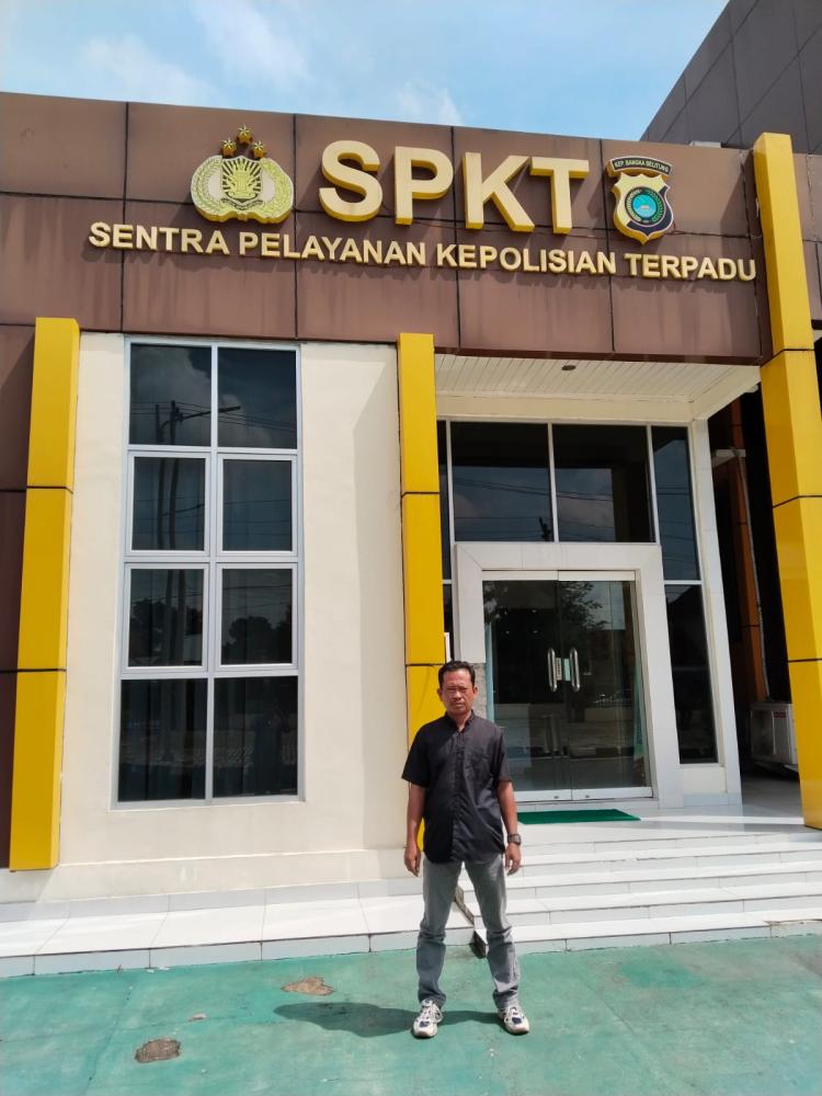 Buntut Lambatnya Penanganan Laporan, Warga Pangkalpinang dalam Bahaya
