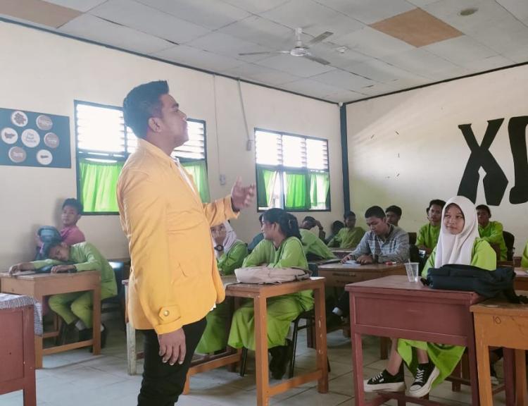Ajak Sekolah dan Masyarakat, Tim KBM Lakukan Penyuluhan Hukum Terkait Penyalahgunaan Narkotika  di SMAN 2 Tambang 