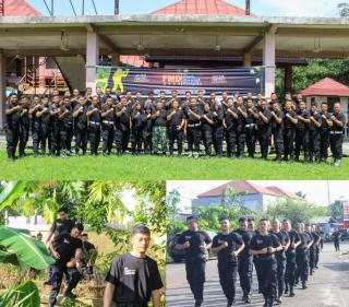 2,5 Kilometer Lewati Hutan Menuju Lapangan Golf, Lapas Bengkalis Giat Pembinaan FMD dengan Bermain Paintball