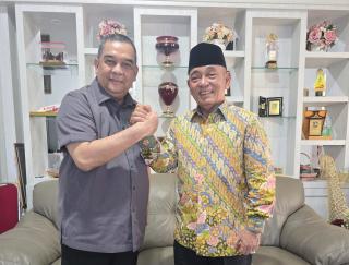 SAH... Edy Natar dan M Harris Berpasangan di Pilgubri 2024 Mendatang