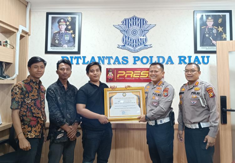 BEM Se-Riau Berikan Penghargaan kepada Kombes Pol Taufiq Luqman Nurhidayat Sebagai Bentuk Apresiasi