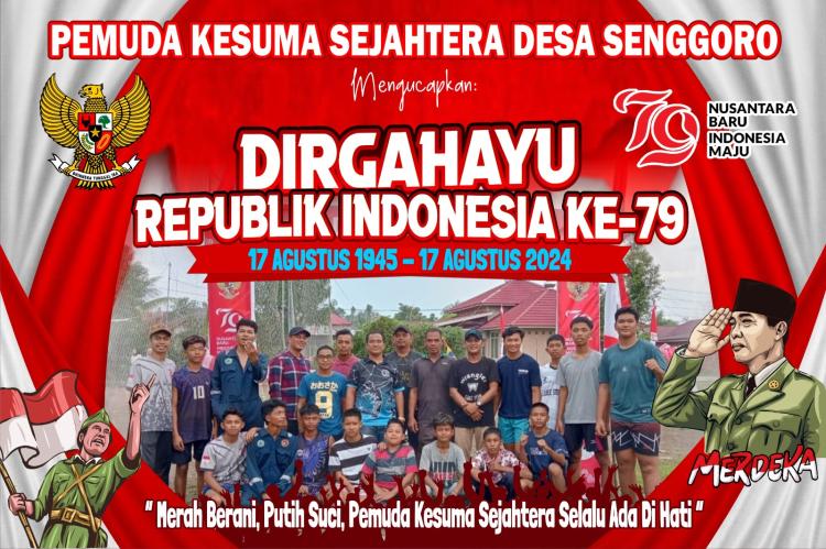 Pemuda Kesuma Sejahtera Gelar Perlombaan HUT Kemerdekaan Republik Indonesia  ke-79