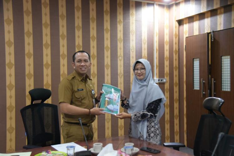 Terkait Visi Misi Paslon, KPU Koordinasi dengan Bappeda Bengkalis 