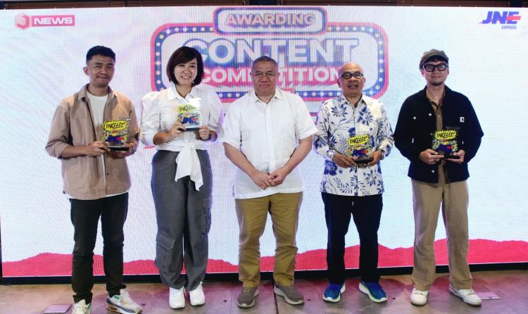 Menjadi Wadah Kreativitas, JNE Apresiasi Karya Pemenang Content Competition 2024