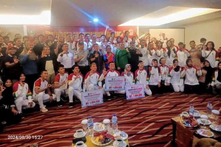 Pemkab Bengkalis Gelar Pelepasan Atlet dan Pelatih Ikut PON ke XXI Aceh-Sumut