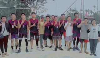 Turnamen Bola Voly Rayon Bengkalis Timur Tahun 2024, Tim Putra Desa Kembung Baru Kembali Juara 1  