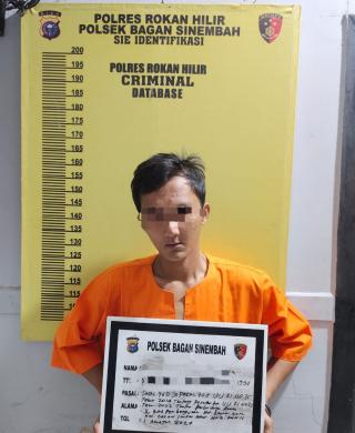Polsek Bagan Sinembah Ringkus Pelaku Persetubuhan Anak di Bawah Umur