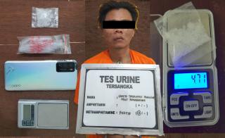 Sat Resnarkoba Polres Bengkalis Ungkap TP Narkotika Jenis Sabu Berat 4,71 Gram di Kecamatan Talang Muandau