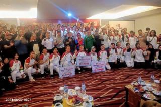 Pemkab Bengkalis Gelar Pelepasan Atlet dan Pelatih Ikut PON ke XXI Aceh-Sumut
