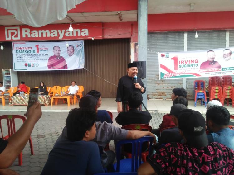 Pemuda Milenial Kecamatan Tualang Siap Menangkan Irving - Sugianto di Pilkada Siak 2024 
