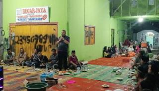 Calon Bupati Siak Irving Kahar Bersilaturahmi Dengan Persatuan Suku Tapsel di Kecamatan Tualang