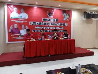 Paslon Irving-Sugianto Siap Dimenangkan PDI Perjuangan di Pilkada Siak 2024