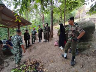 Latihan Survival di Bukit Pinteir, KOGAPHAN dan MENWA Babel Perkuat Semangat Kebangsaan